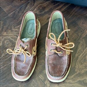 Sperry Brown Boat Shoes